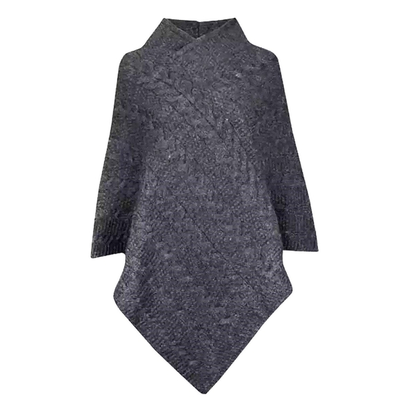 Wool Poncho - Picture 1 of 10